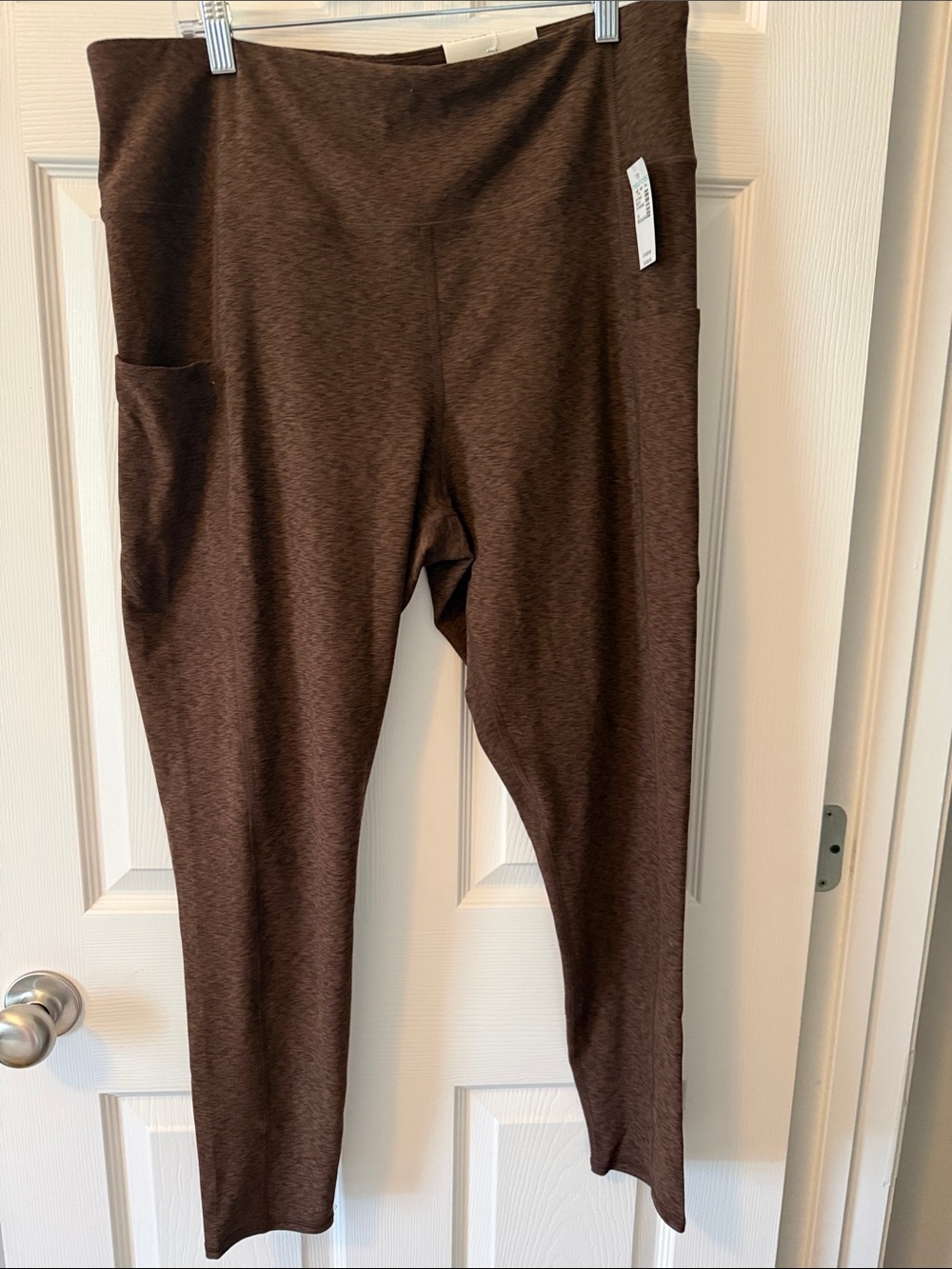 Maurices Chocolate Brown High-Waist Pocket Leggings